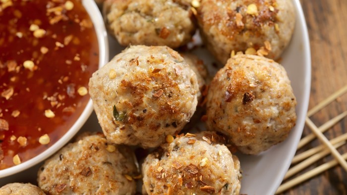 bola daging pedas bola daging pedas