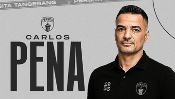 Carlos Pena Jadi Pelatih Baru Persita usai Dipecat Persija