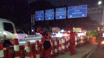 Lalin Kembali Normal, Contraflow Tol Jagorawi Arah Bogor Disetop