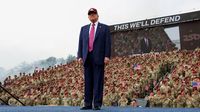 Fort Bragg Jadi Panggung Trump Peringati Hari Jadi Militer AS