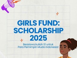 Beasiswa Girls Fund Scholarship 2025 Khusus Camaba S1, Kuliah Gratis