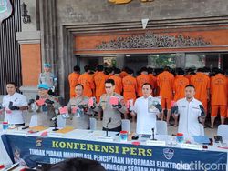 38 Orang Sindikat Love Scam Ditangkap di Bali, Pengendalinya di Kamboja
