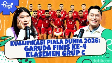Kualifikasi Piala Dunia 2026: Garuda Finis ke-4 Klasemen Grup C