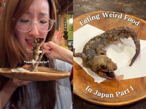 Ngeri! Konten Kreator Jepang Berani Makan Tokek Goreng Utuh Ngeri! Konten Kreator Jepang Berani Makan Tokek Goreng Utuh