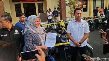 Senangnya Maya, Motor Dicuri Kembali Lagi Usai Sindikat Diciduk Polresta Bogor