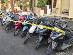 Polresta Bogor Amankan 53 Motor Hasil Curian Sindikat Curanmor