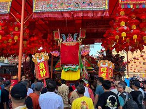 Jelang Ritual Bakar Tongkang di Bagansiapiapi, Ratusan Polisi Disiagakan Jelang Ritual Bakar Tongkang di Bagansiapiapi, Ratusan Polisi Disiagakan