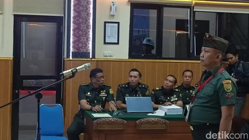 Sidang Penembakan 3 Polisi, Kopda Bazar Didakwa Pembunuhan Berencana