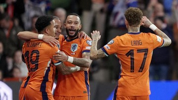 Belanda Vs Malta: De Oranje Pesta 8-0