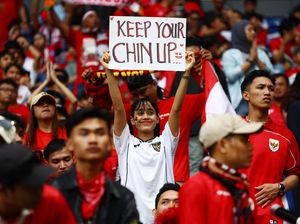 Suporter Indonesia Tetap Bersorak Meski Dicukur 0-6 Bikin Fans Jepang Kagum Suporter Indonesia Tetap Bersorak Meski Dicukur 0-6 Bikin Fans Jepang Kagum