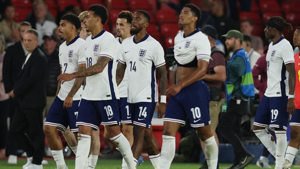 Inggris dikalahkan Senegal 1-3 dalam laga uji coba (Foto: REUTERS/Phil Noble)