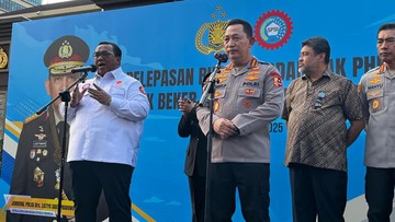 Kapolri Lepas 700 Buruh Korban PHK Kembali Kerja, Andi Gani: Hari Bersejarah