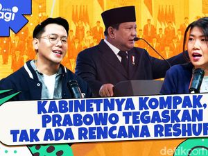 Kabinetnya Kompak, Prabowo Tegaskan Tak Ada Rencana Reshuffle Kabinetnya Kompak, Prabowo Tegaskan Tak Ada Rencana Reshuffle