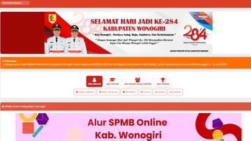 Cara Daftar Ulang SPMB TK, SD, SMP, Kabupaten Wonogiri, Ini Dokumen Wajibnya