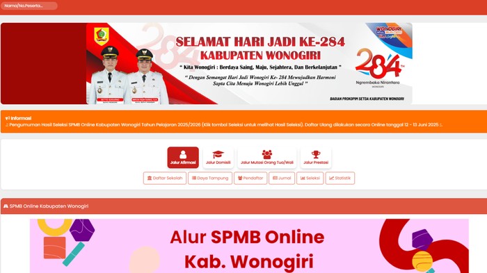 Cara daftar ulang SPMB TK, SD, dan Sekolah Menengah Pertama di SPMB Kabupaten Wonogiri, simak yа! Cara daftar ulang SPMB TK, SD, dan Sekolah Menengah Pertama di SPMB Kabupaten Wonogiri, simak yа!