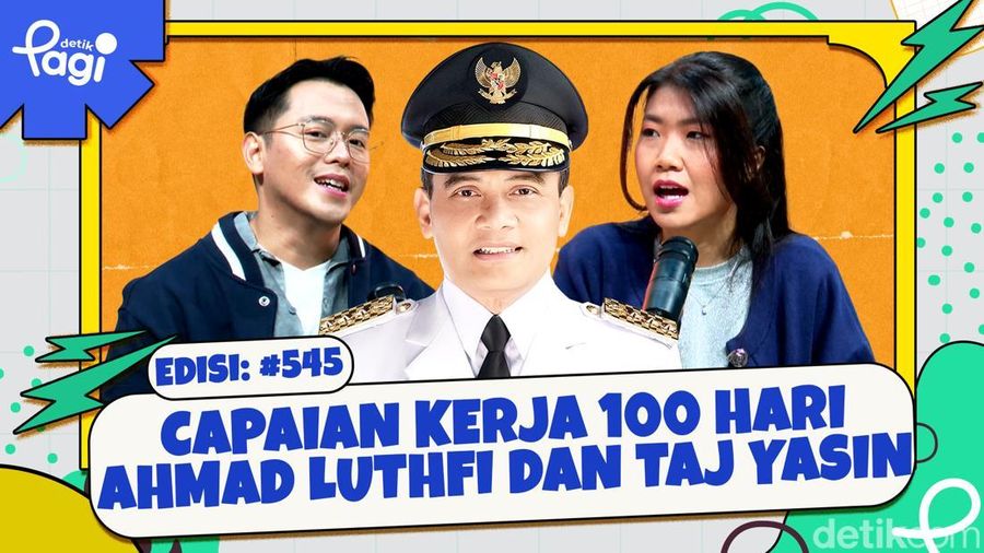 Capaian Kerja 100 Hari Ahmad Luthfi dan Taj Yasin