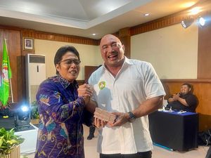 De Gadjah Dilantik Jadi Ketua Pertina Bali, Ini Pesan Giri Prasta De Gadjah Dilantik Jadi Ketua Pertina Bali, Ini Pesan Giri Prasta