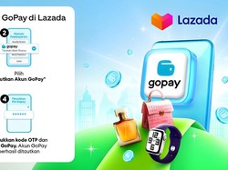 Bayar Belanja di Lazada Pakai GoPay Bisa Dapat Diskon hingga 50%