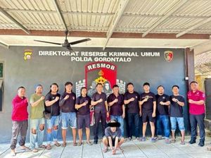 Pria Curi Motor-HP di 36 Lokasi di Gorontalo-Maluku Utara Ditangkap