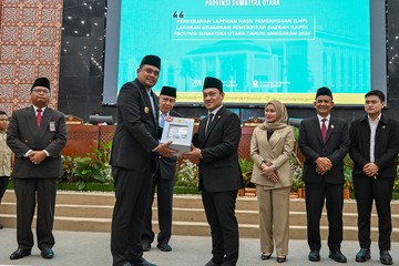 Pemprov Sumut Raih Opini WTP 11 Kali Berturut-turut dari BPK RI