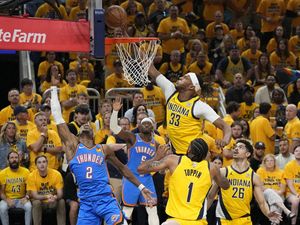 Final NBA: Pacers Tekuk OKC 116-107 di Gim 3, Skor Jadi 2-1 Final NBA: Pacers Tekuk OKC 116-107 di Gim 3, Skor Jadi 2-1