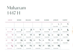 1 Muharram 2025 Jatuh pada Tanggal Berapa? Cek Jadwal-Info Libur Resminya!