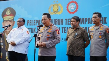 Kapolri Pastikan Desk Ketenagakerjaan Polri Terus Tuntaskan Masalah Industrial
