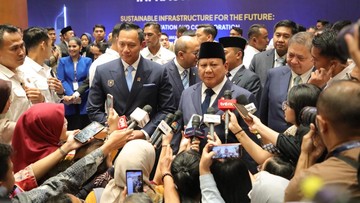 Prabowo Puji AHY Terjemahkan Arahan Pembangunan Infrastruktur dengan Baik
