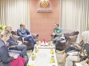 Temui Dubes Prancis, Menbud Tindaklanjuti Kerja Sama Bidang Budaya Temui Dubes Prancis, Menbud Tindaklanjuti Kerja Sama Bidang Budaya