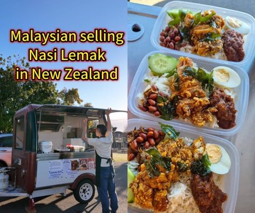 Nasi Lemak Gerobakan Dijual Rp 153 Ribu di New Zealand