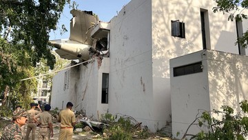 5 Mahasiswa Tewas saat Berada di Gedung yang Ditabrak Pesawat Air India