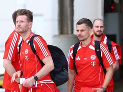 Bayern Munich tiba duluan di Orlando, Amerika Serikat pada Selasa (10/6) waktu setempat. (Foto: Julio Aguilar/Getty Images)
