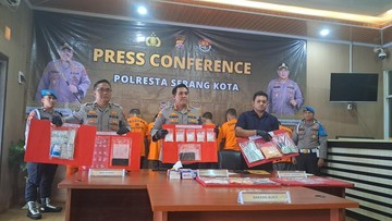 Polisi Bongkar Sindikat Pengedar Narkoba di Serang, Sita 473 Gram Sabu