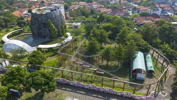 Potret dari Udara Aset Pemda Rp 200 M Terbengkalai