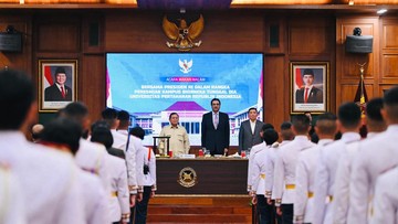 Momen Lagu Kebangsaan Palestina Dilantunkan di Gala Dinner Prabowo-Kadet Unhan