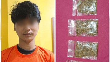 Remaja di Jakbar Ditangkap Usai Kedapatan Bawa Tembakau Gorila