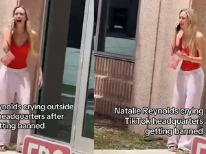 Akun di-Banned, Influencer Ini Menangis di Kantor TikTok Akun di-Banned, Influencer Ini Menangis di Kantor TikTok