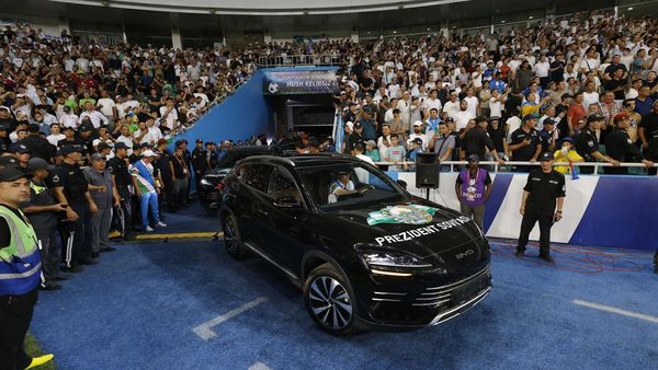Timnas Uzbekistan Lolos Pildun, Presiden Kasih Bonus 40 Mobil BYD