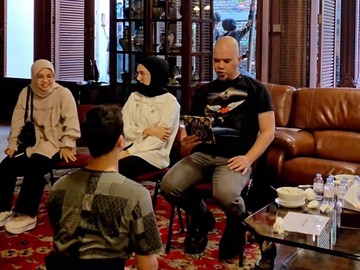 Al Ghazali Gladi Resik Siraman dan Sungkeman dengan Ahmad Dhani