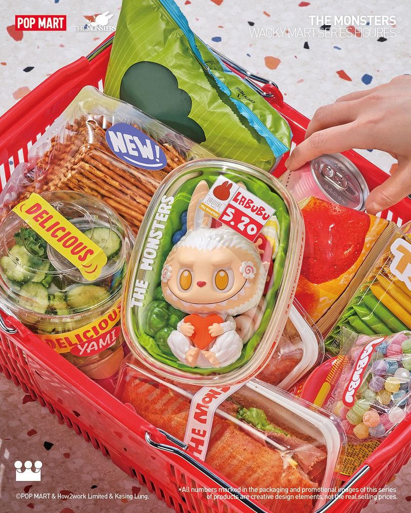 Gemas! Koleksi Labubu Terbaru Tema Makanan Minimarket