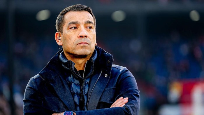 Giovanni van Bronckhorst Giovanni van Bronckhorst participates in the match between Feyenoord and Inter at Stadium De Kuip for the UEFA Champions League Round of 16, 1st leg, season 2024-2025, in Rotterdam, Netherlands, on March 5, 2025. (Photo by Marcel van Dorst / EYE4images/NurPhoto via Getty Images)