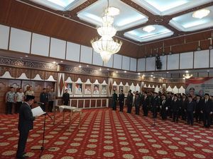 Al Haris Lantik 107 Pejabat Eselon III-IV Pemprov Jambi, Ini Pesannya