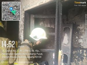Dapur di Lantai 19 Hotel di Gambir Kebakaran, Berhasil Dipadamkan