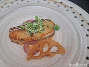 Sajian Ikan Cod Alaska hingga Mizu Mochi di Restoran Tertinggi Jakarta Sajian Ikan Cod Alaska hingga Mizu Mochi di Restoran Tertinggi Jakarta