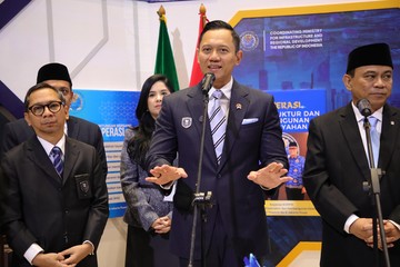 Resmikan Korpri Infra, Menko AHY: Koperasi Urat Nadi Ekonomi Bangsa