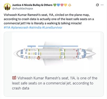 Viral Satu Penumpang Air India Selamat, Netizen: Keajaiban