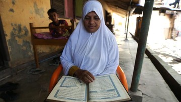 Puluhan Pengungsi Rohingya Masih Bertahan di Pidie Aceh