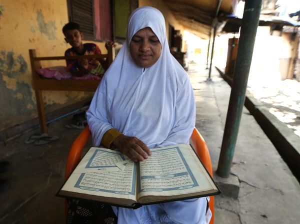 Puluhan Pengungsi Rohingya Masih Bertahan di Pidie Aceh