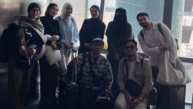 Zaskia Adya Mecca dan 8 WNI ikut Global March to Gaza.
