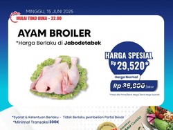 Ayam Broiler Banting Harga di Transmart Full Day Sale